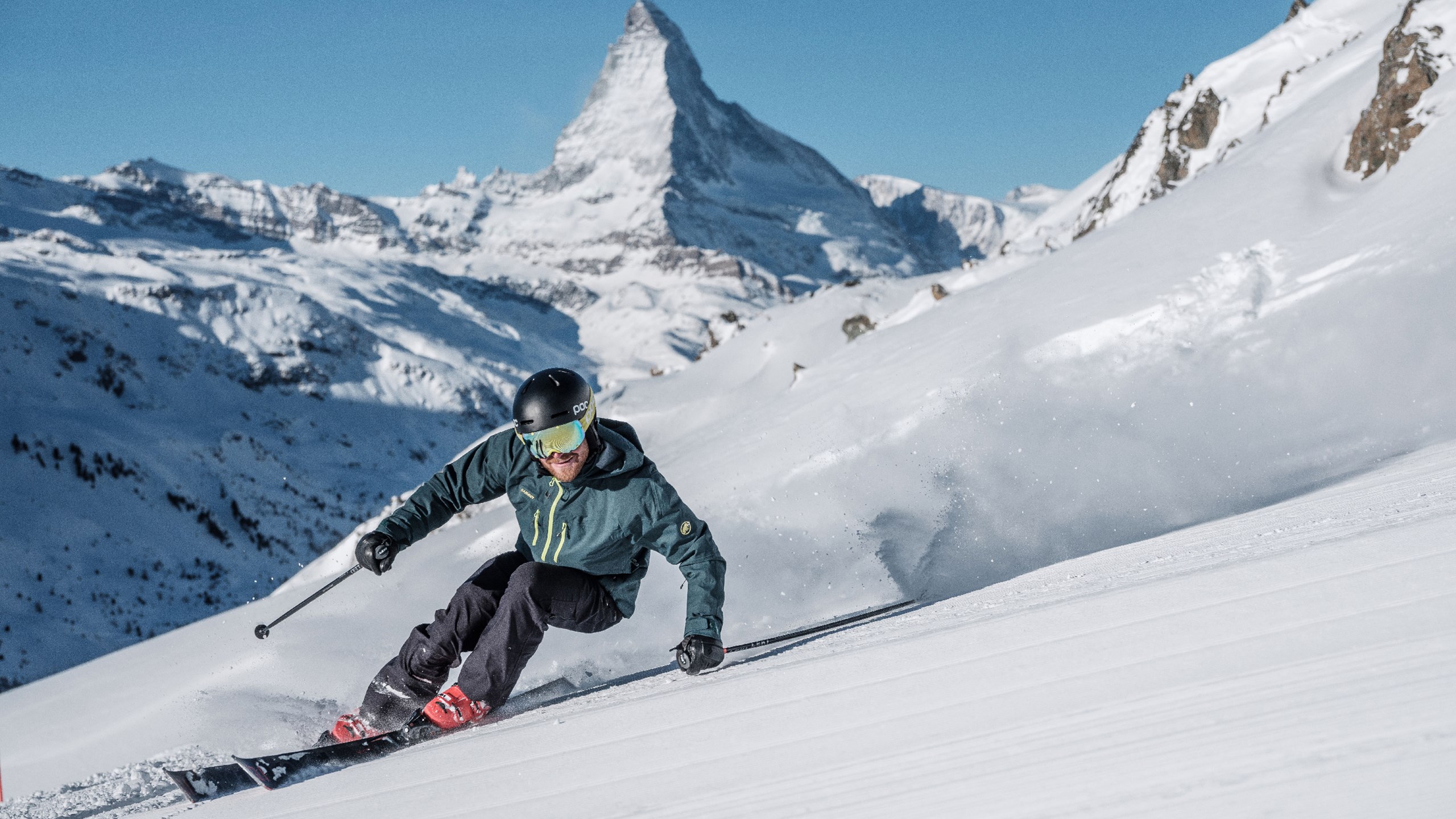 6 Skifahrer Vor Matterhorn Cr Pascal Gertschen 2018
